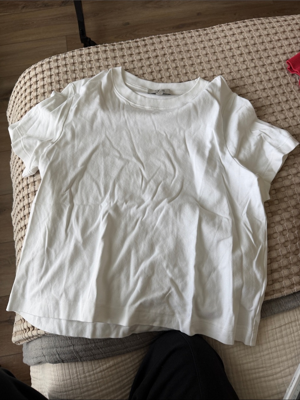 COS White t shirt